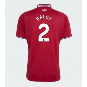 Manchester United Diogo Dalot #2 Jalkapallovaatteet Kotipaita 2026-27 Lyhythihainen